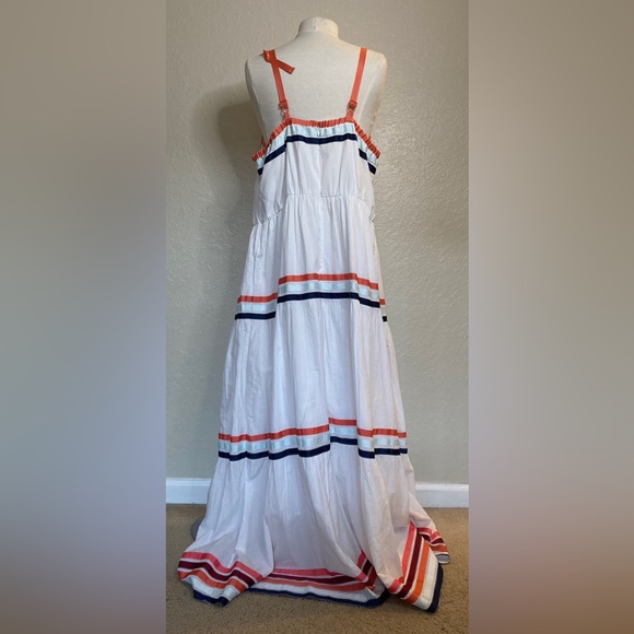 Lane Bryant Tie Strap Tiered Maxi Dress - Size 18W - NWT - Picture 7 of 14